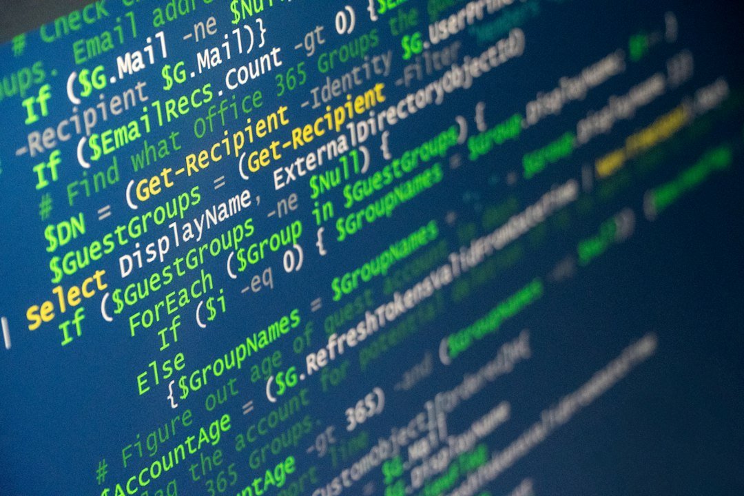Code on a monitor, illustrating Claude Code customisation with mods